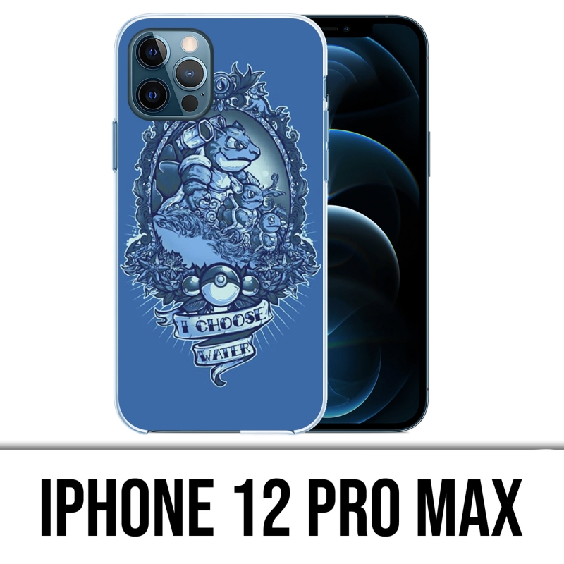 Coque iPhone 12 Pro Max - Pokémon Water