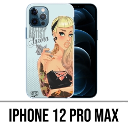 Coque iPhone 12 Pro Max - Princesse Aurore Artiste