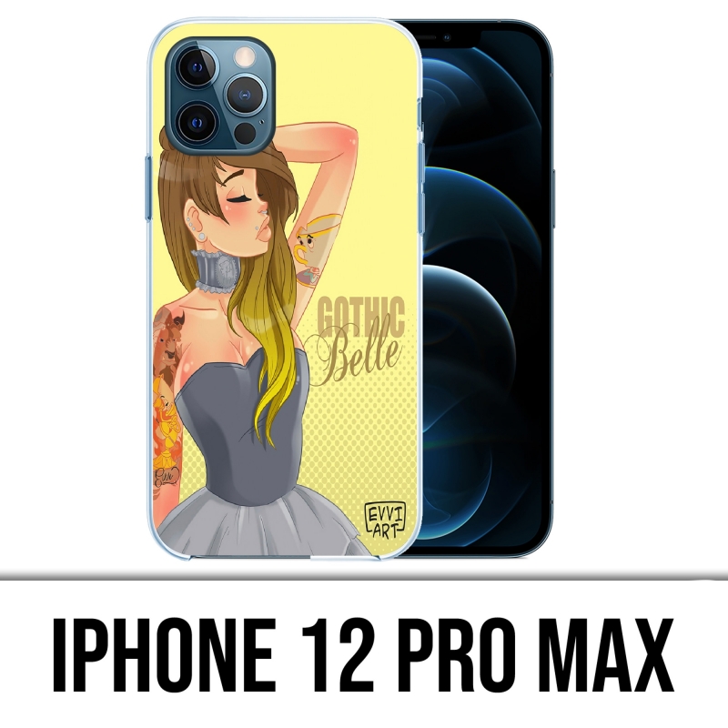 Coque iPhone 12 Pro Max - Princesse Belle Gothique