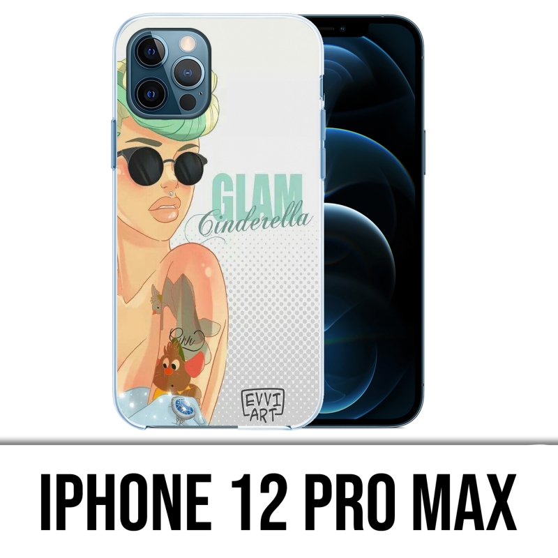Coque iPhone 12 Pro Max - Princesse Cendrillon Glam