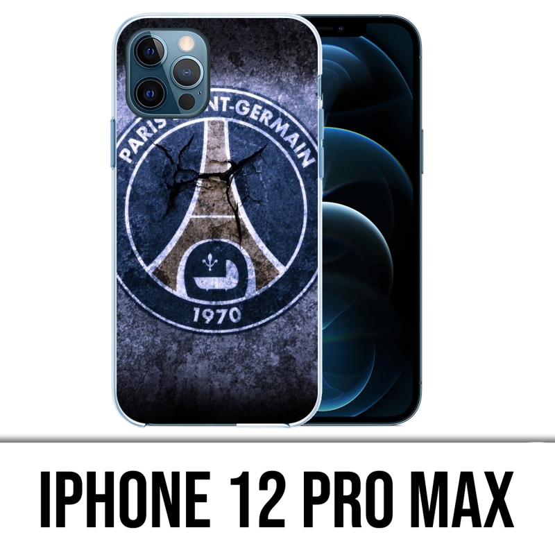 IPhone 12 Pro Max Case - Psg Logo Grunge