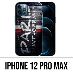 Coque iPhone 12 Pro Max - Psg Tag Mur