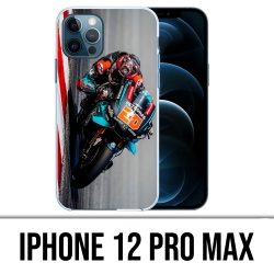 Custodia per iPhone 12 Pro Max - Quartararo-Motogp-Pilote