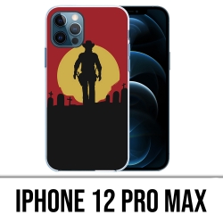Coque iPhone 12 Pro Max - Red Dead Redemption Sun