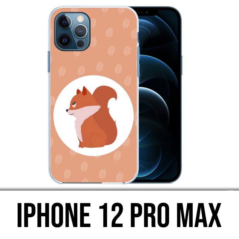 Coque iPhone 12 Pro Max - Renard Roux