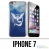 Funda iPhone 7 - Pokemon Go Team Azul Grunge