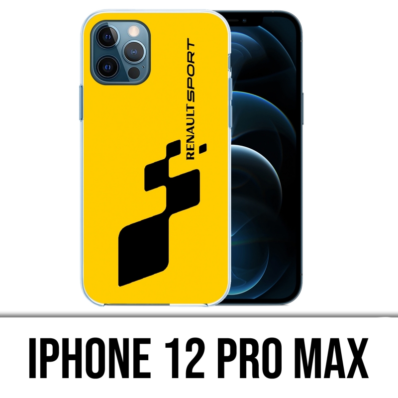 Funda para iPhone 12 Pro Max - Renault Sport Amarillo