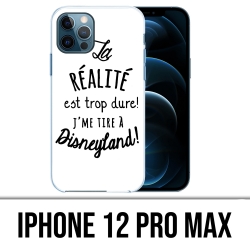 Coque iPhone 12 Pro Max - Réalité Disneyland