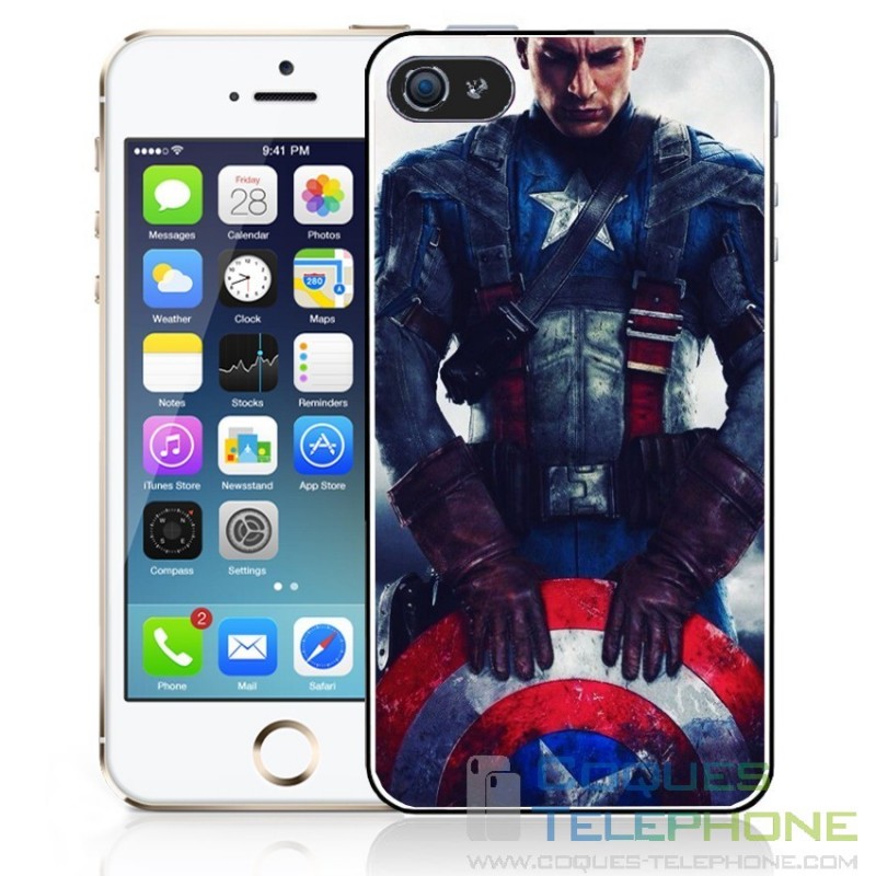 Coque téléphone Captain America