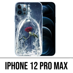 Coque iPhone 12 Pro Max - Rose Belle Et La Bete