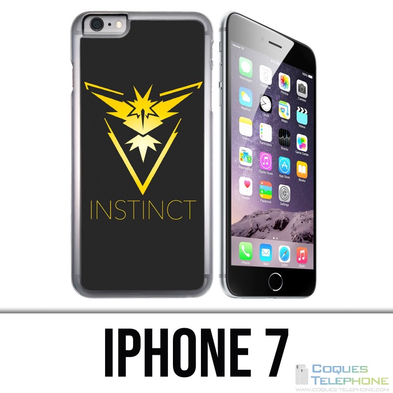 IPhone 7 Case - Pokemon Go Team Yellow Grunge