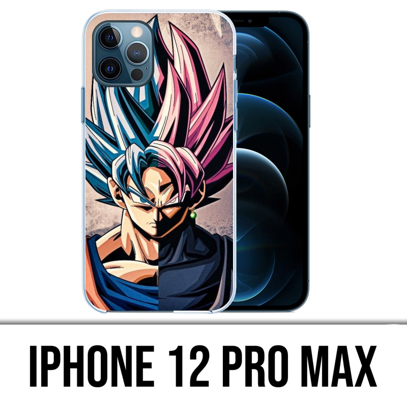 Coque iPhone 12 Pro Max - Sangoku Dragon Ball Super