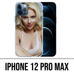 Custodia per iPhone 12 Pro Max - Sexy Scarlett Johansson