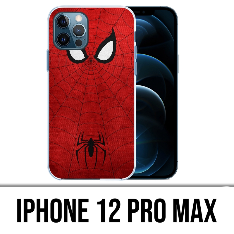 Coque iPhone 12 Pro Max - Spiderman Art Design