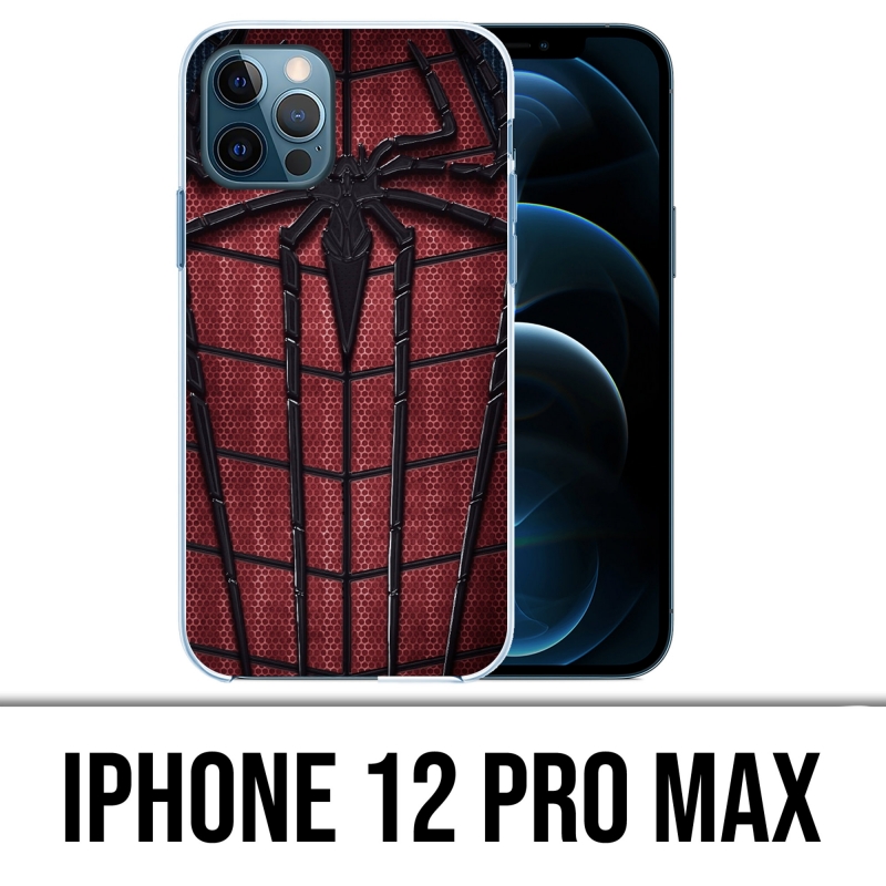 Custodia per iPhone 12 Pro Max - Logo Spiderman