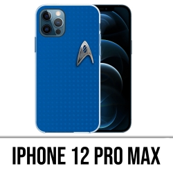 Coque iPhone 12 Pro Max - Star Trek Bleu