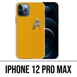 Coque iPhone 12 Pro Max - Star Trek Jaune
