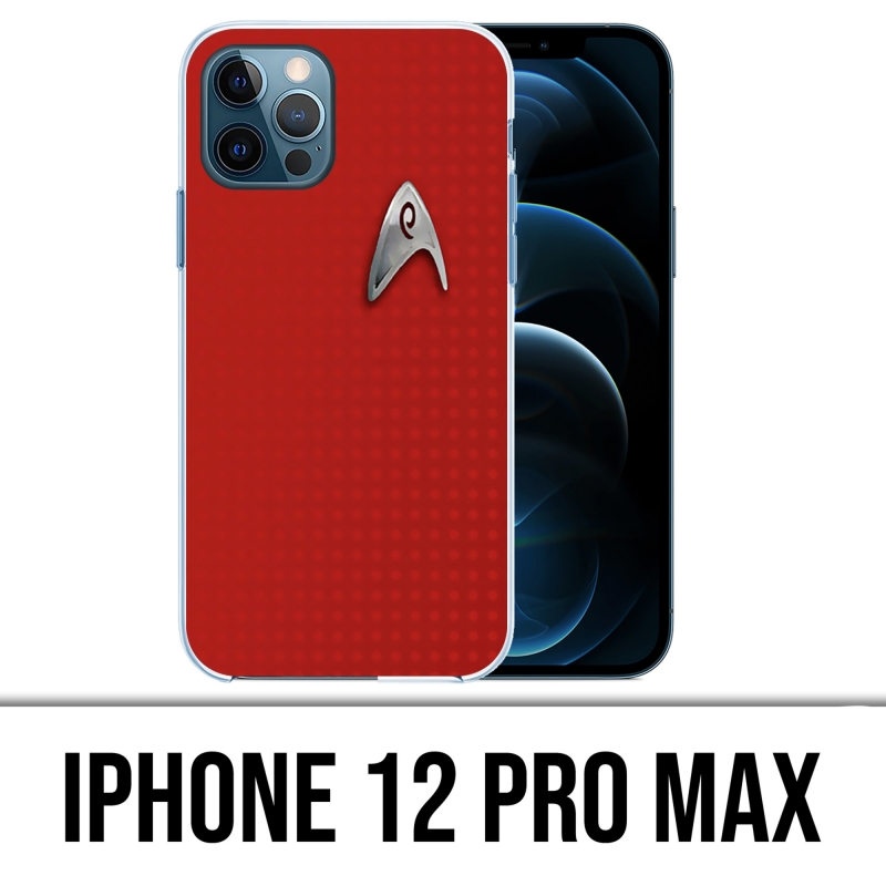 Coque iPhone 12 Pro Max - Star Trek Rouge