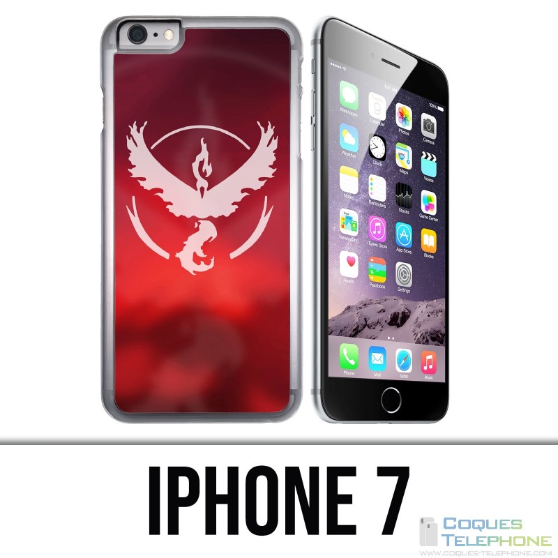Custodia per iPhone 7 - Pokémon Go Team Red