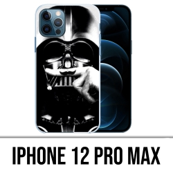 Coque iPhone 12 Pro Max - Star Wars Dark Vador Moustache