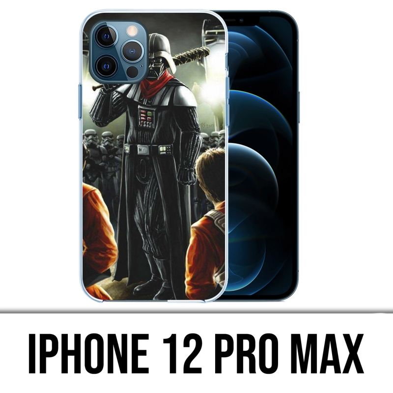 Custodia per iPhone 12 Pro Max - Star Wars Darth Vader Negan