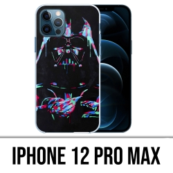 Coque iPhone 12 Pro Max - Star Wars Dark Vador Néon