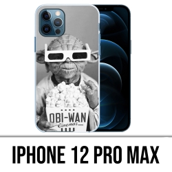 Coque iPhone 12 Pro Max - Star Wars Yoda Cinéma