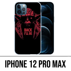 Coque iPhone 12 Pro Max - Star Wars Yoda Terminator