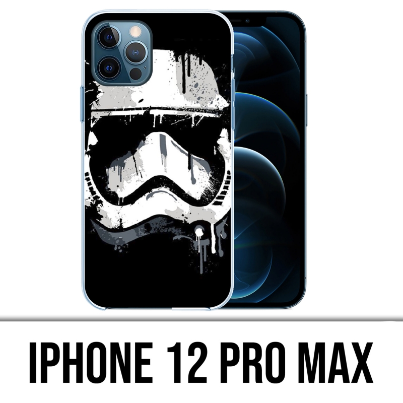 IPhone 12 Pro Max Case - Stormtrooper Paint