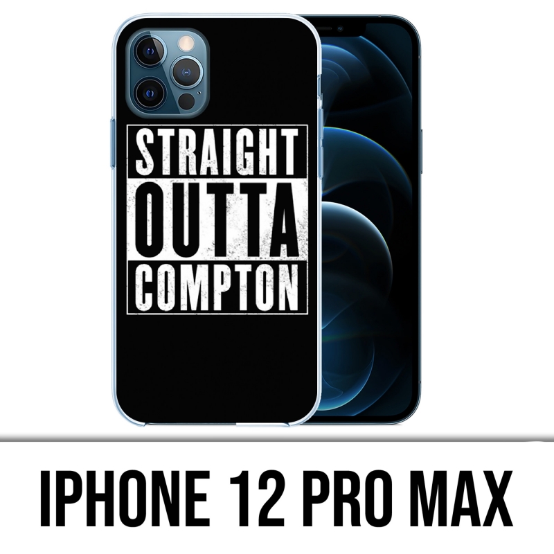 Coque iPhone 12 Pro Max - Straight Outta Compton