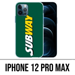 Coque iPhone 12 Pro Max - Subway