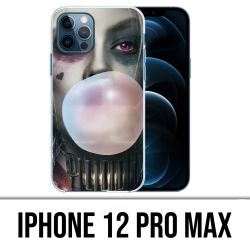 Carcasa para iPhone 12 Pro Max - Suicide Squad Harley Quinn Bubble Gum