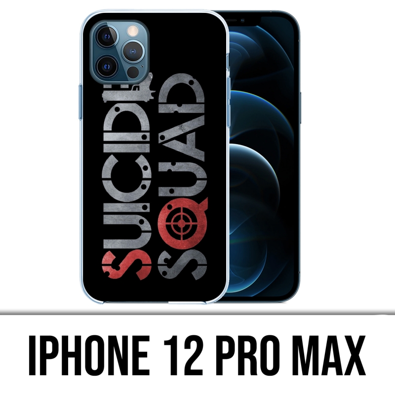 Custodia per iPhone 12 Pro Max - Logo Suicide Squad