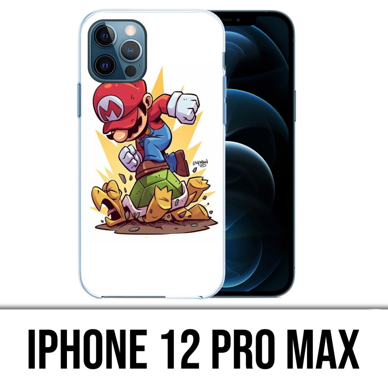 Coque iPhone 12 Pro Max - Super Mario Tortue Cartoon