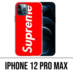Coque iPhone 12 Pro Max - Supreme