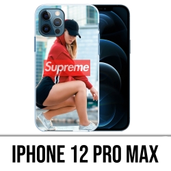 Coque iPhone 12 Pro Max - Supreme Fit Girl