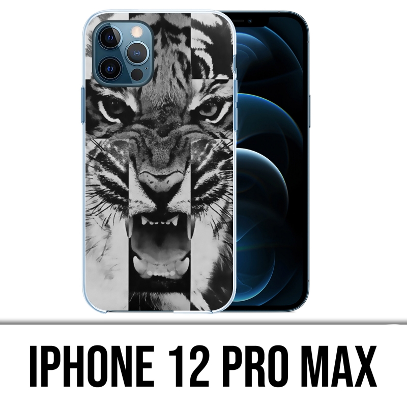 Custodia per iPhone 12 Pro Max - Swag Tiger