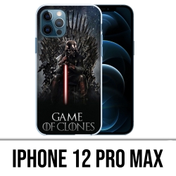 Custodia per iPhone 12 Pro Max - Vader Game Of Clones