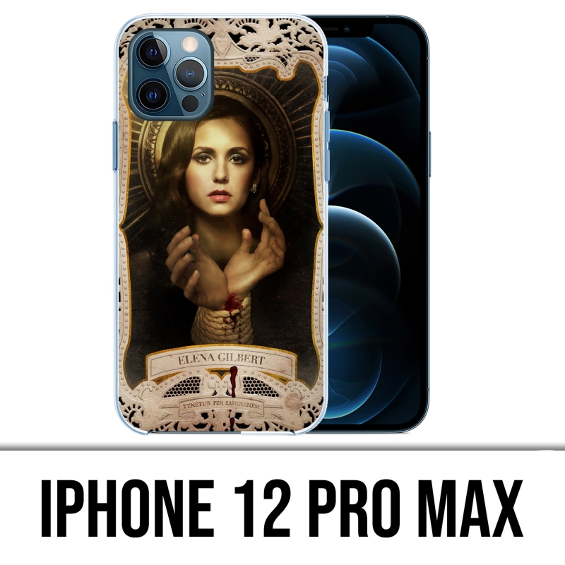 IPhone 12 Pro Max Case - Vampire Diaries Elena