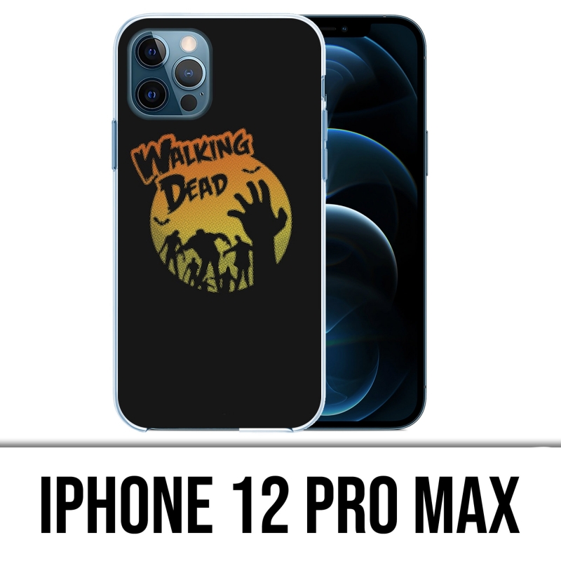 Custodia per iPhone 12 Pro Max - Walking Dead Logo Vintage