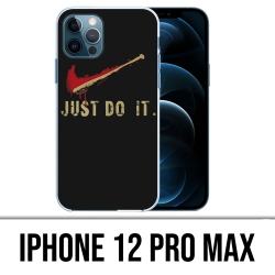 Coque iPhone 12 Pro Max - Walking Dead Negan Just Do It