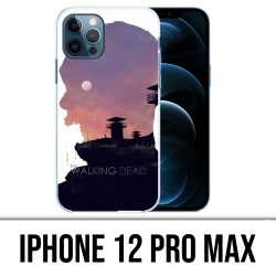 Coque iPhone 12 Pro Max - Walking Dead Ombre Zombies
