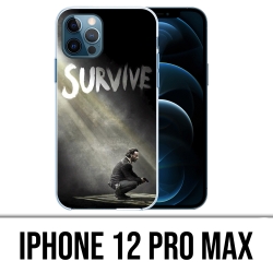Coque iPhone 12 Pro Max - Walking Dead Survive