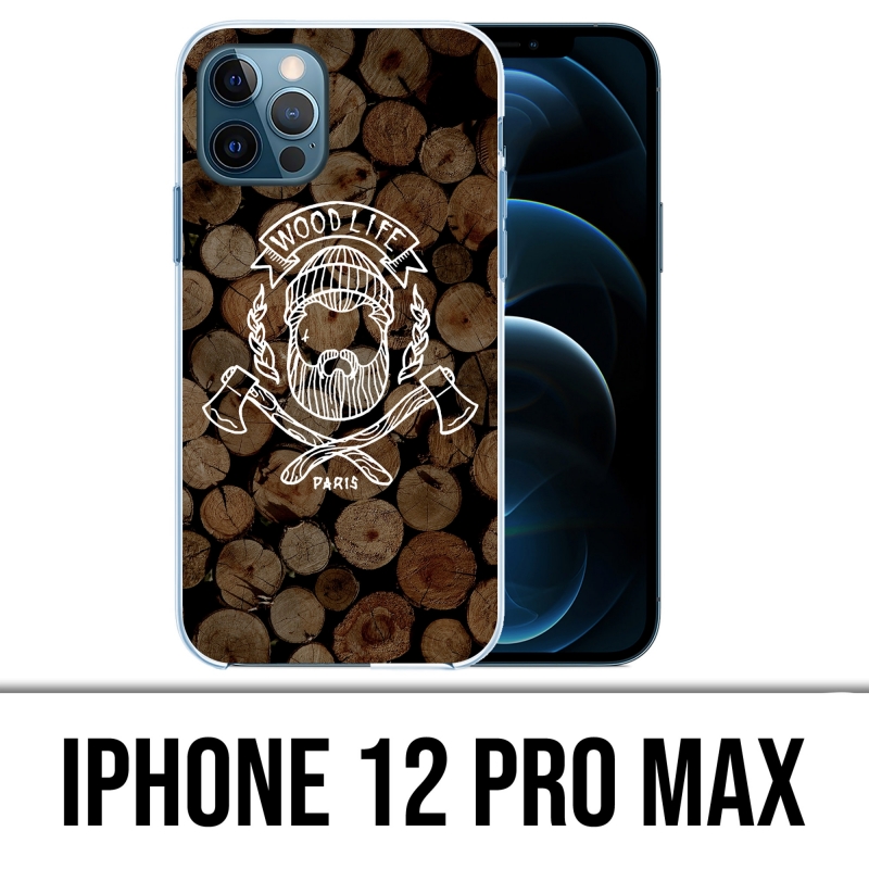 Coque iPhone 12 Pro Max - Wood Life