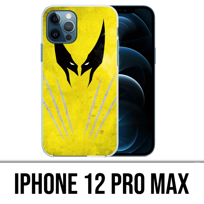 Funda para iPhone 12 Pro Max - Xmen Wolverine Art Design