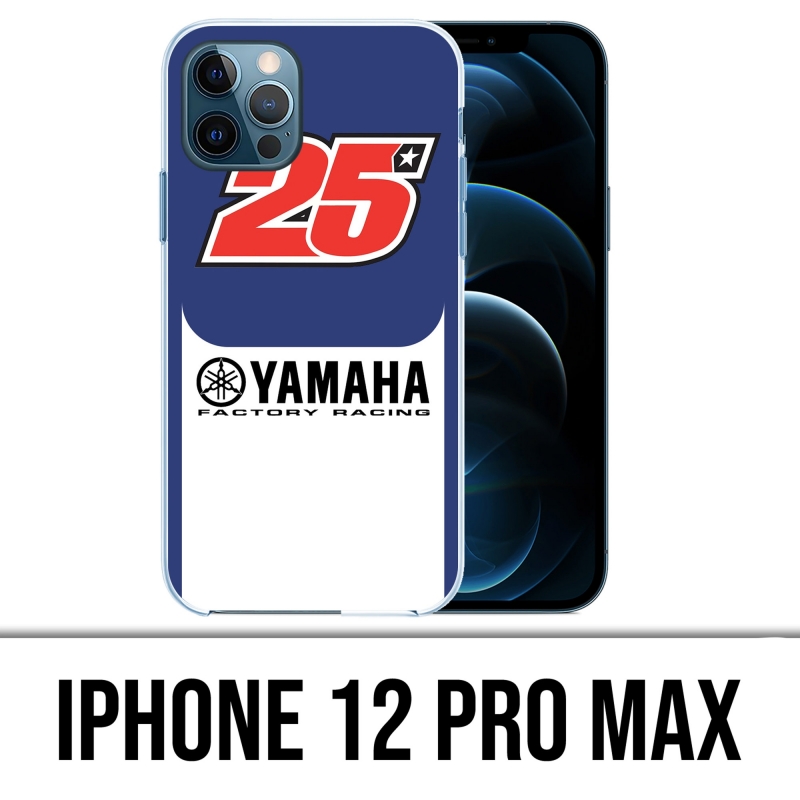 IPhone 12 Pro Max Case - Yamaha Racing 25 Vinales Motogp