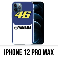 Coque iPhone 12 Pro Max - Yamaha Racing 46 Rossi Motogp