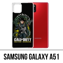 Funda Samsung Galaxy A51 - Call Of Duty X Dragon Ball Saiyan Warfare