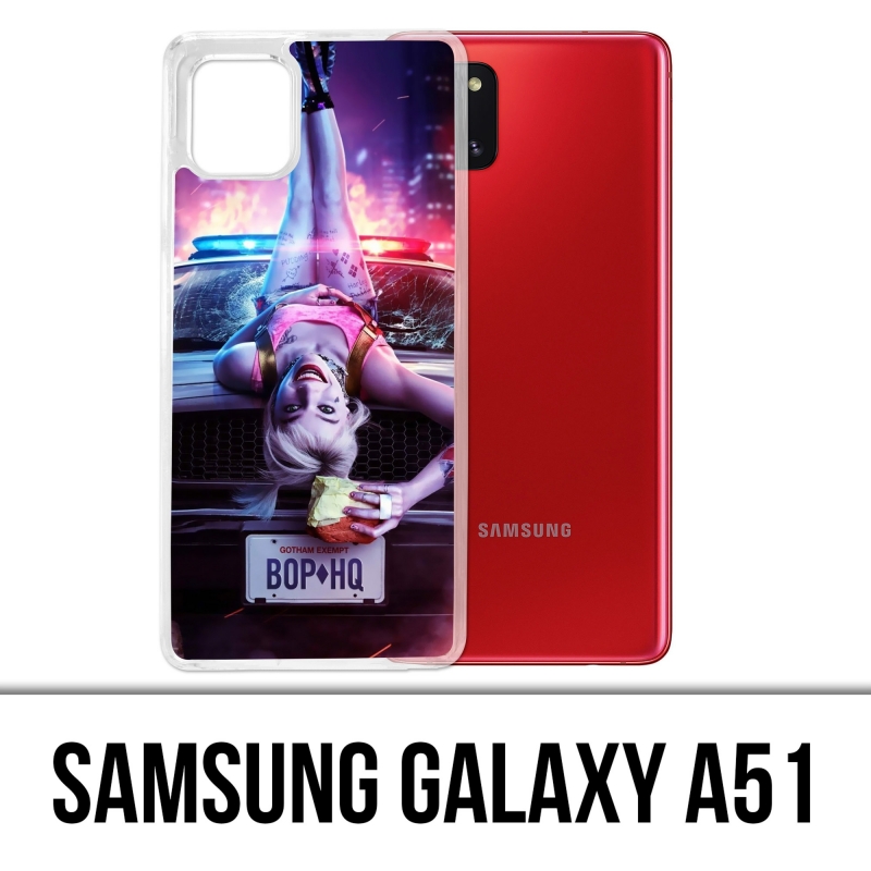 Custodia per Samsung Galaxy A51 - Cappuccio Birds of Prey di Harley Quinn
