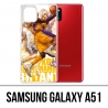 Samsung Galaxy A51 Case - Kobe Bryant Cartoon Nba